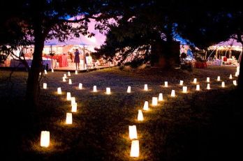 iluminacion bodas con velas